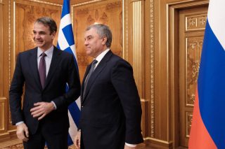 Ολοκληρώθηκαν οι επαφές Μητσοτάκη στη Ρωσία